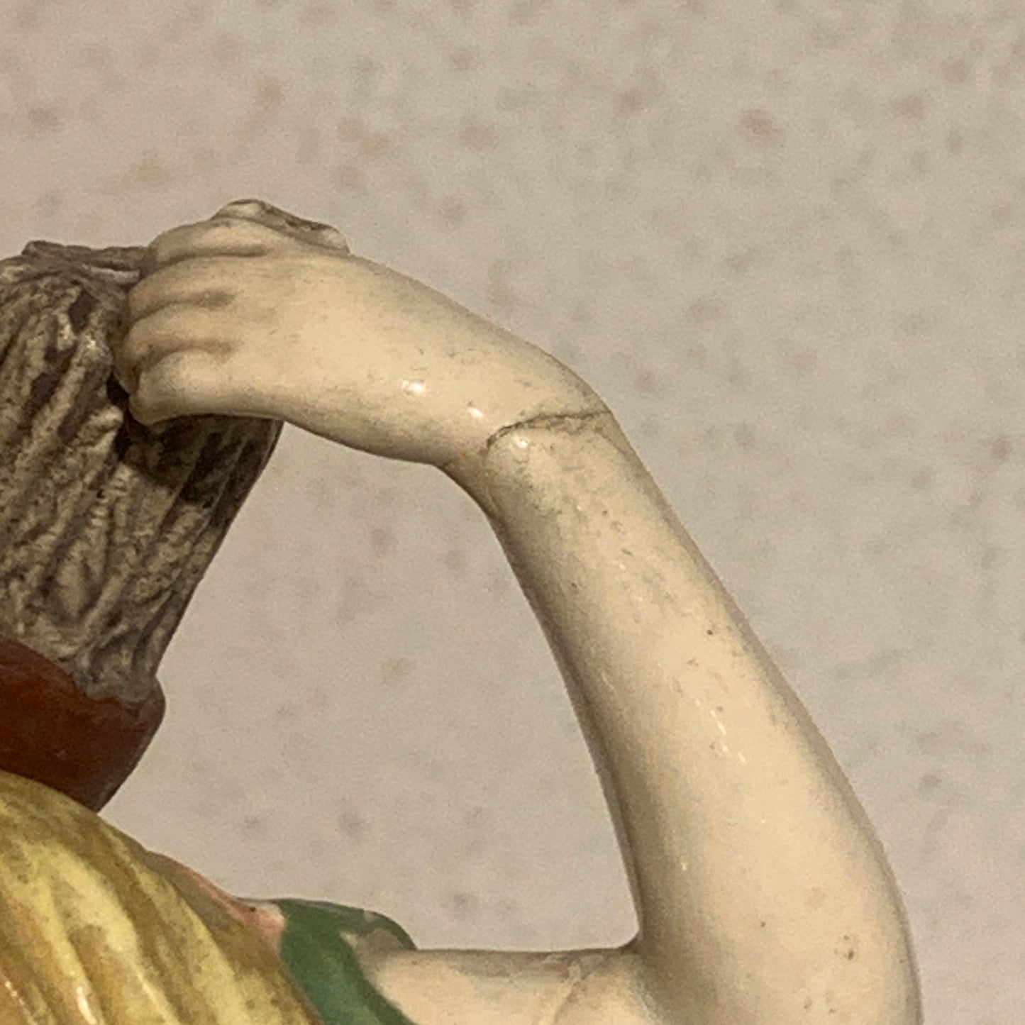 Antique Staffordshire Pearlware, Diana (Artemis), Goddess of the Hunt, from 1820.