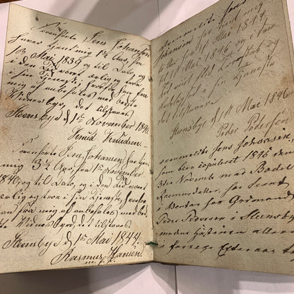 Skudsmaalsbog-Jens Johansen, fra 1833.