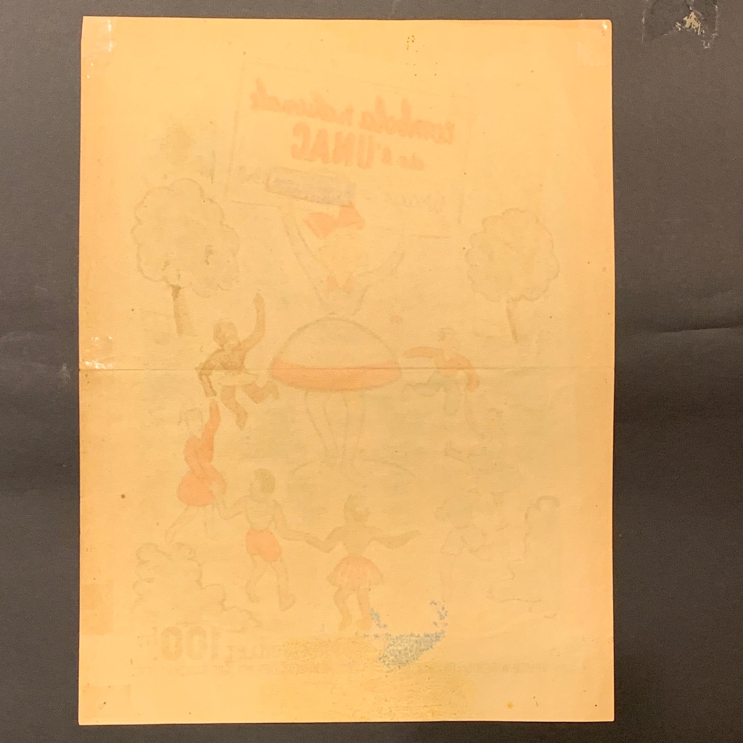 Fransk C.Cantel “tombula Nationale”plakat, fra 1948