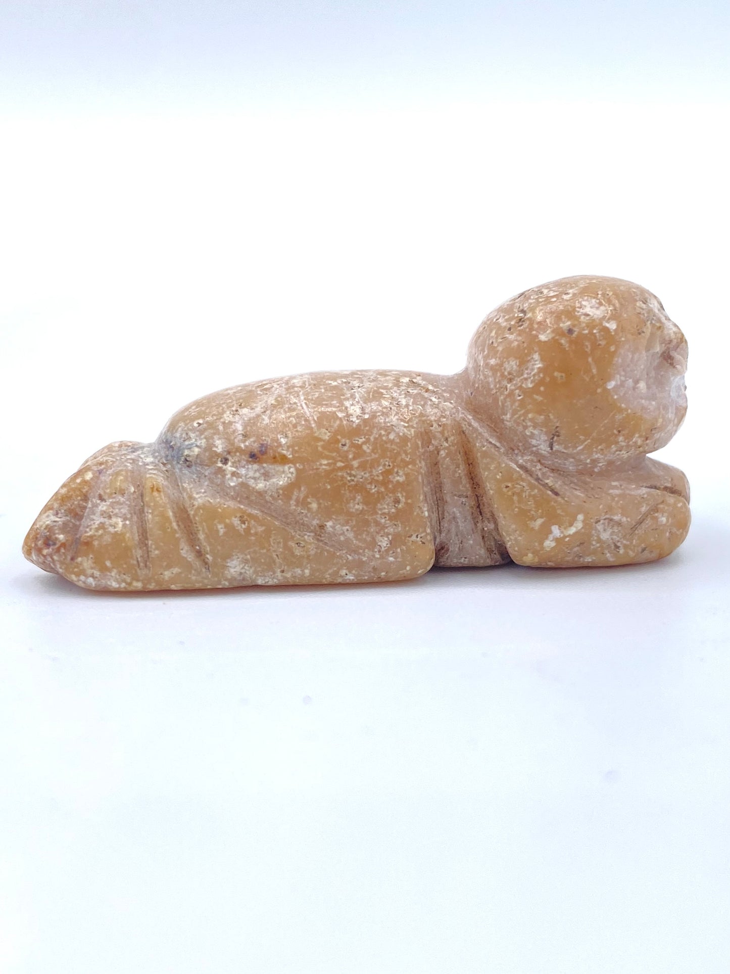 Lille kinesisk He Tong figur, i sten, Kina