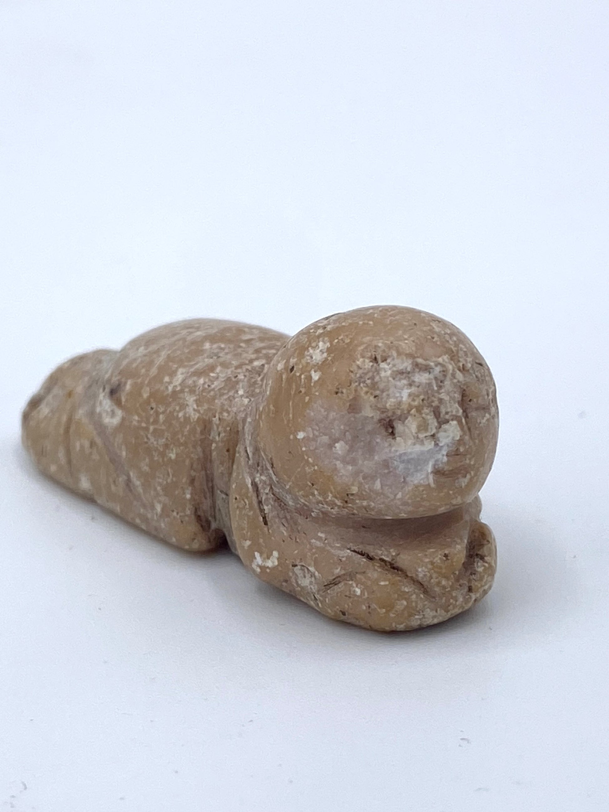 Lille kinesisk He Tong figur, i sten, Kina