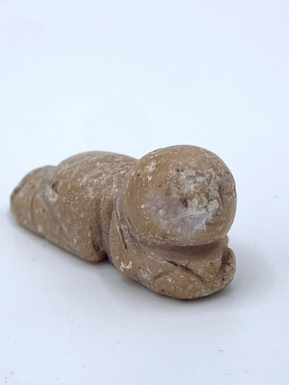 Lille kinesisk He Tong figur, i sten, Kina
