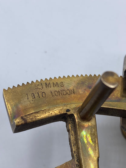 Maritimt Sekstant-Instrument i Trækasse. Efter Troughton & Simms 1910. Indien. Sen 20. Årh.