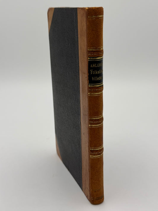 Folkelivsbilleder. Af Ernst Uhlgren. Antikvarisk dansk bog. 1.Udgave. 1.Oplag. Fra 1888