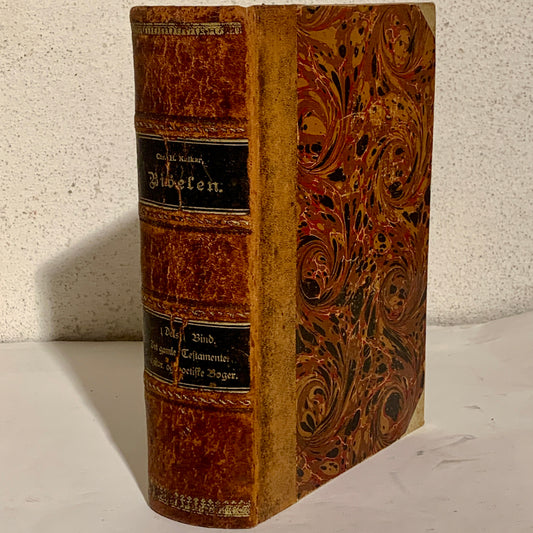 Biblen, Chr. H. Kalkar. Fra 1847. Det gamle testamente m.m