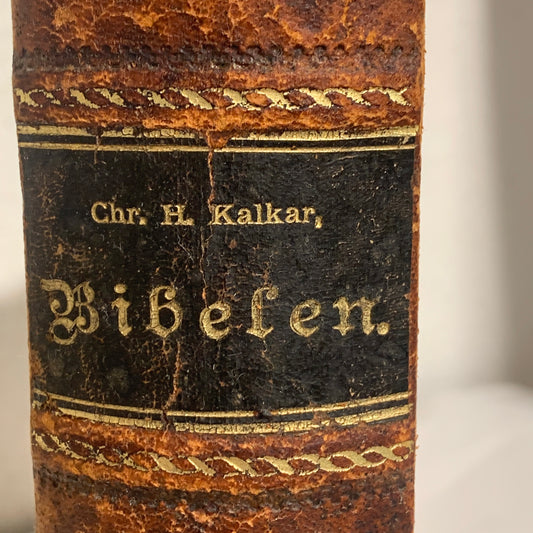 Biblen, Chr. H. Kalkar. Fra 1847. Det gamle testamente m.m.