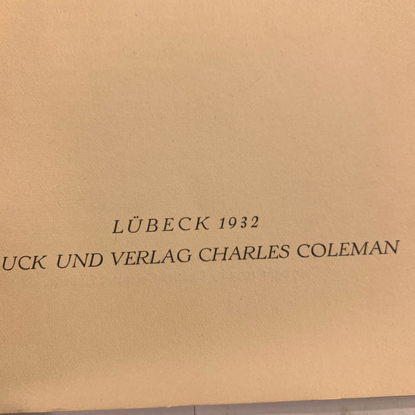 Mussolini von Kurt Kornicker, ældre tysk biografi hæfte, fra 1933.