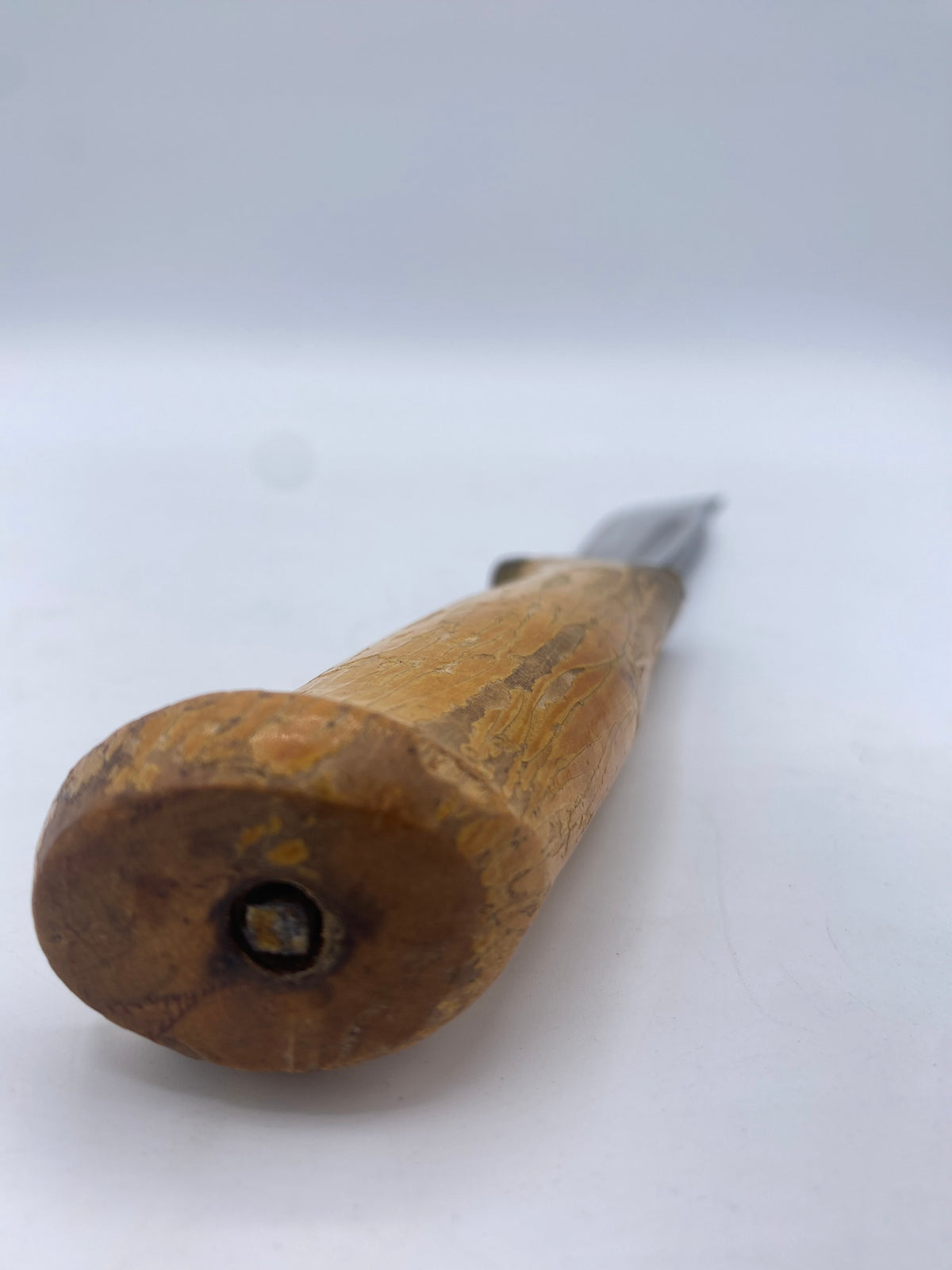 Vintage knife in a puukko style with a blade. Scandinavia. 20th century