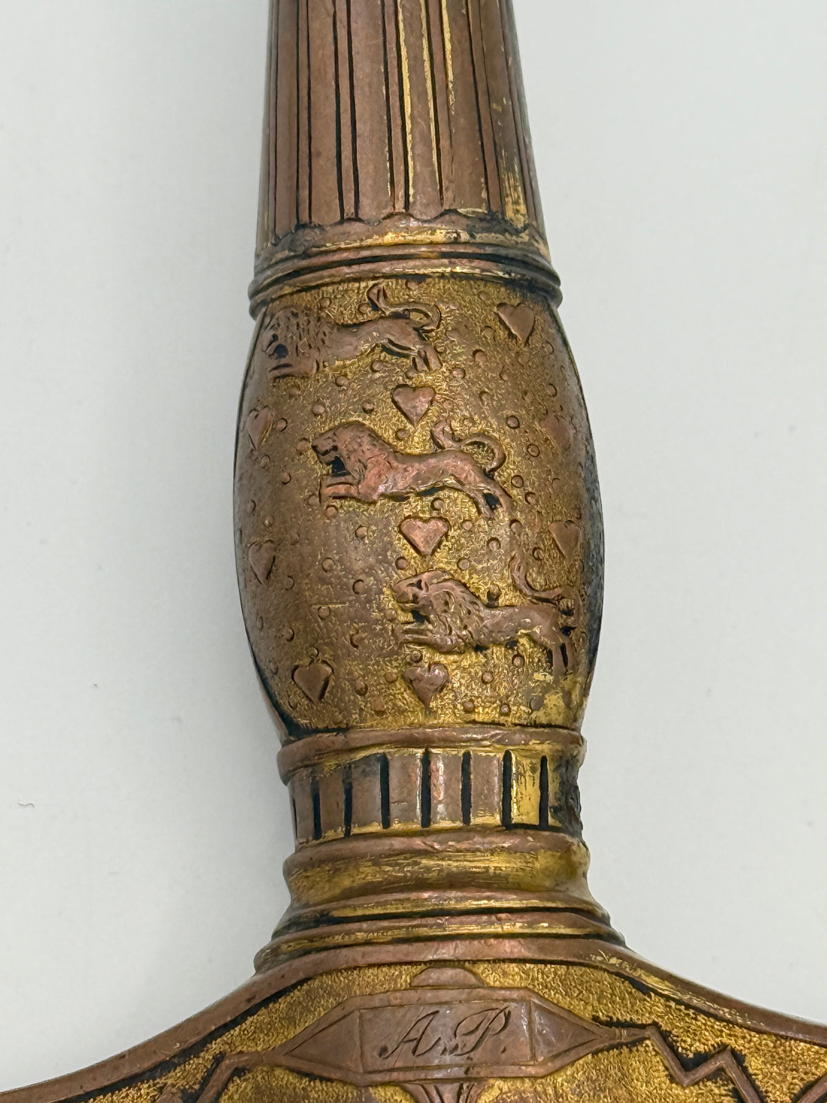 Dansk “Maske” Dolk M/1870. Sjælden