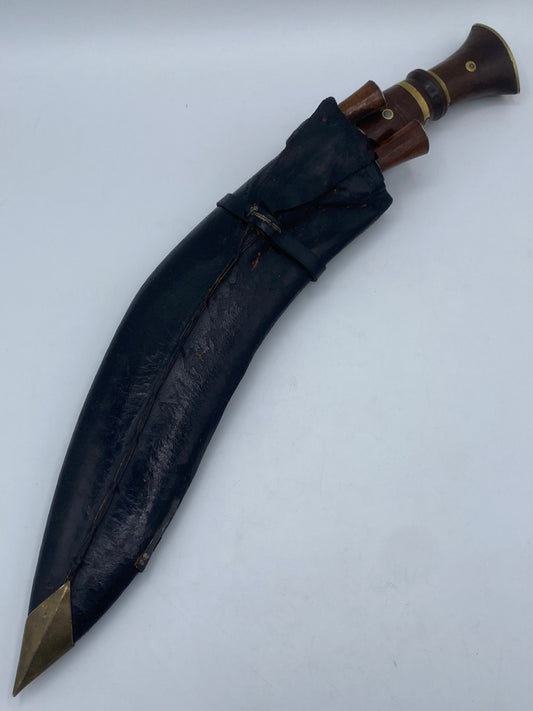 Vintage Gurkha kukri-kniv. Nepal. 20. Årh