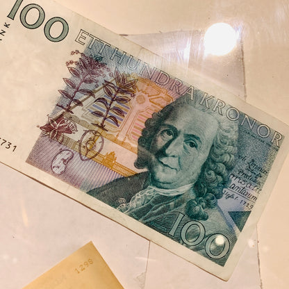 Svensk Mixed media kunst. Signeret BOR 98. Fra 1998