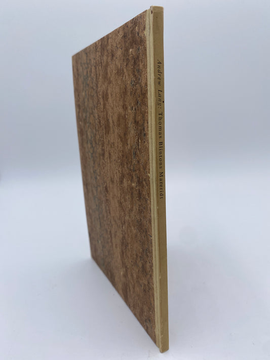 Thomas Blintons Mareridt. Af Andrew Lang. Antikvarisk dansk bog. 1.Udgave. 1.Oplag. Fra 1948