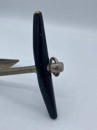 Vintage Mid-Century Maritimt Skrivebordsanker / Brevpresser. Tyskland. Ca. 1950–1970