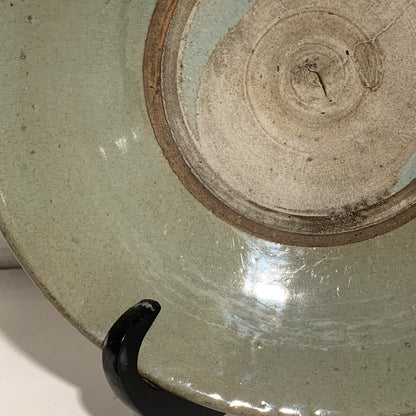 Chinese celadon dish, late Ming to early Qing dynasty (mid 17th-mid 18th century.)