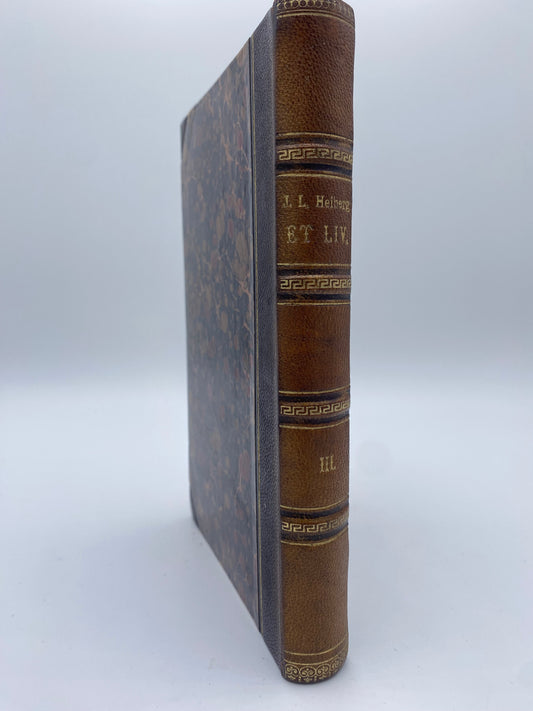 Et Liv. Af Johanne Luise Heiberg. 3. Del. Antikvarisk dansk bog. 1. Udgave. 1. Oplag. Fra 1892