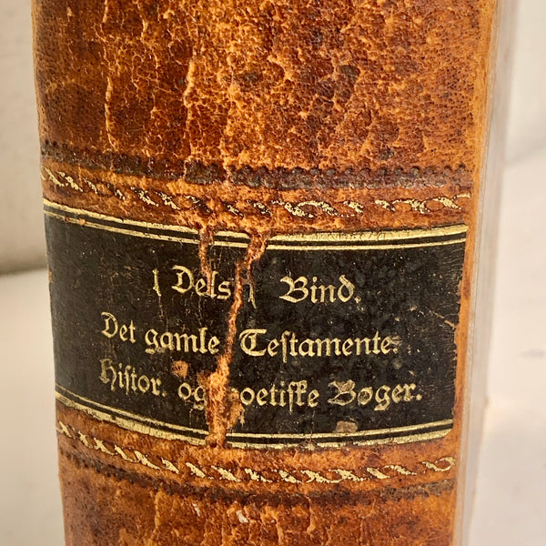 Biblen, Chr. H. Kalkar. Fra 1847. Det gamle testamente m.m.