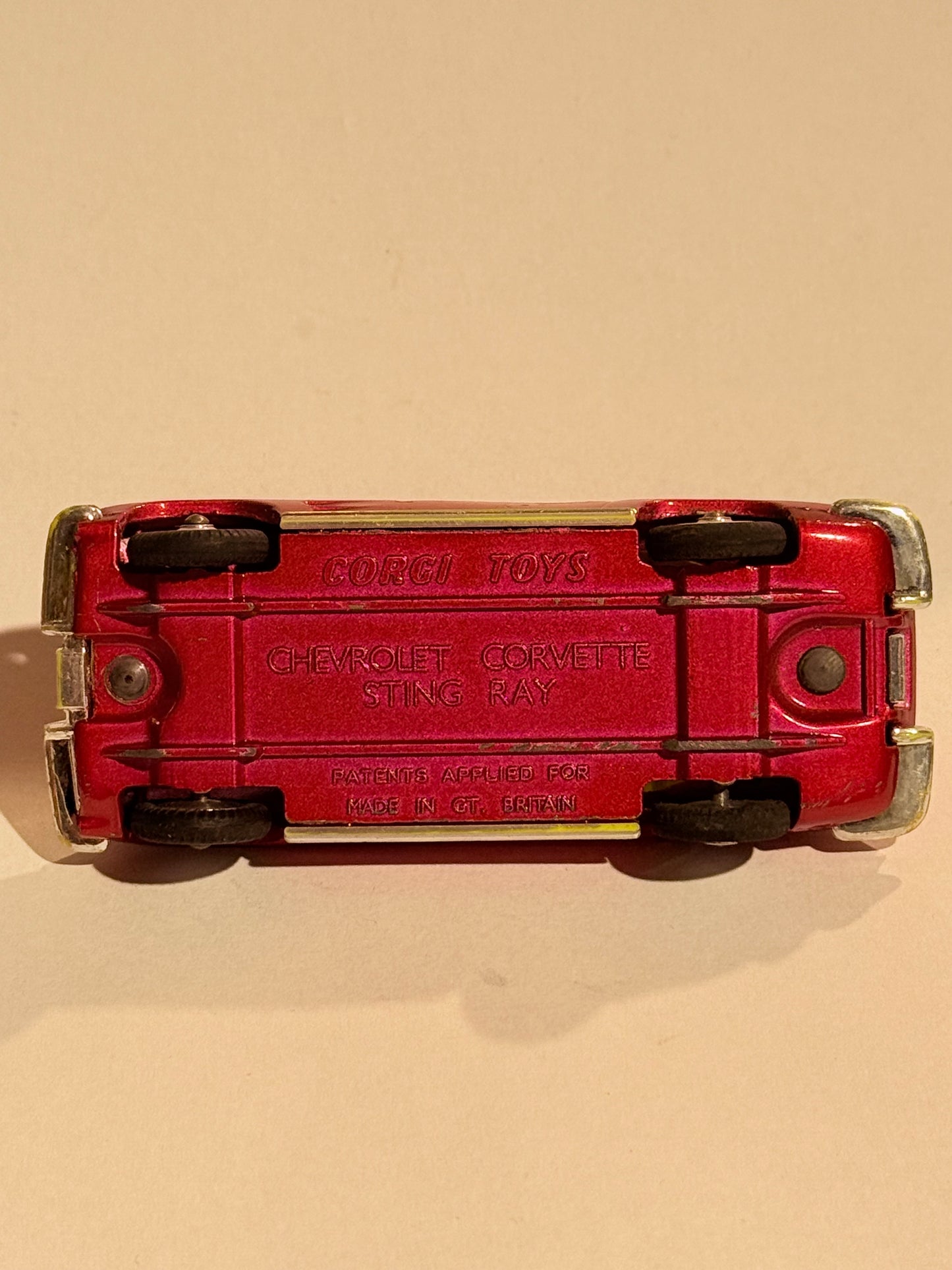 Corgi Chevrolet corvette stingray diecast legetøjsbil