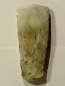 Danish antique. Thin-necked Blandebjerg flint axe. Type Vll. Jættestuet period.