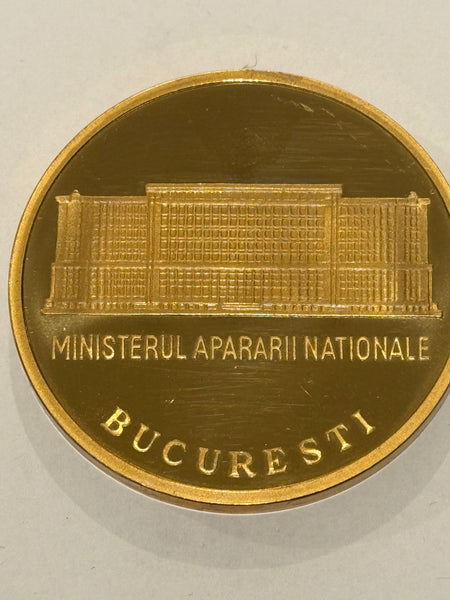 Commanders Coin. FORSVARSMINISTERIET BUCHAREST RUMÆNIEN