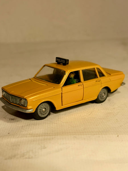 TEKNO Volvo 144 Hollandsk politibil No. 822. NEAR MINT.