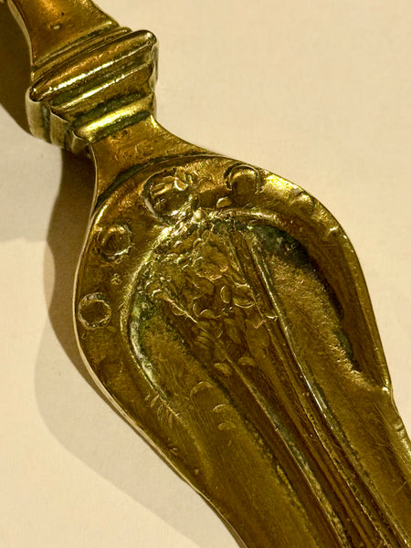 Antik dansk bronzealder sværd brevåbner, fra 1800 tallet.