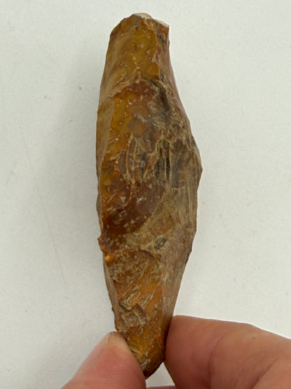 Dansk Stenalder. Spidsøkse i flint. Jæger stenalder: 8800-4800 F.Kr
