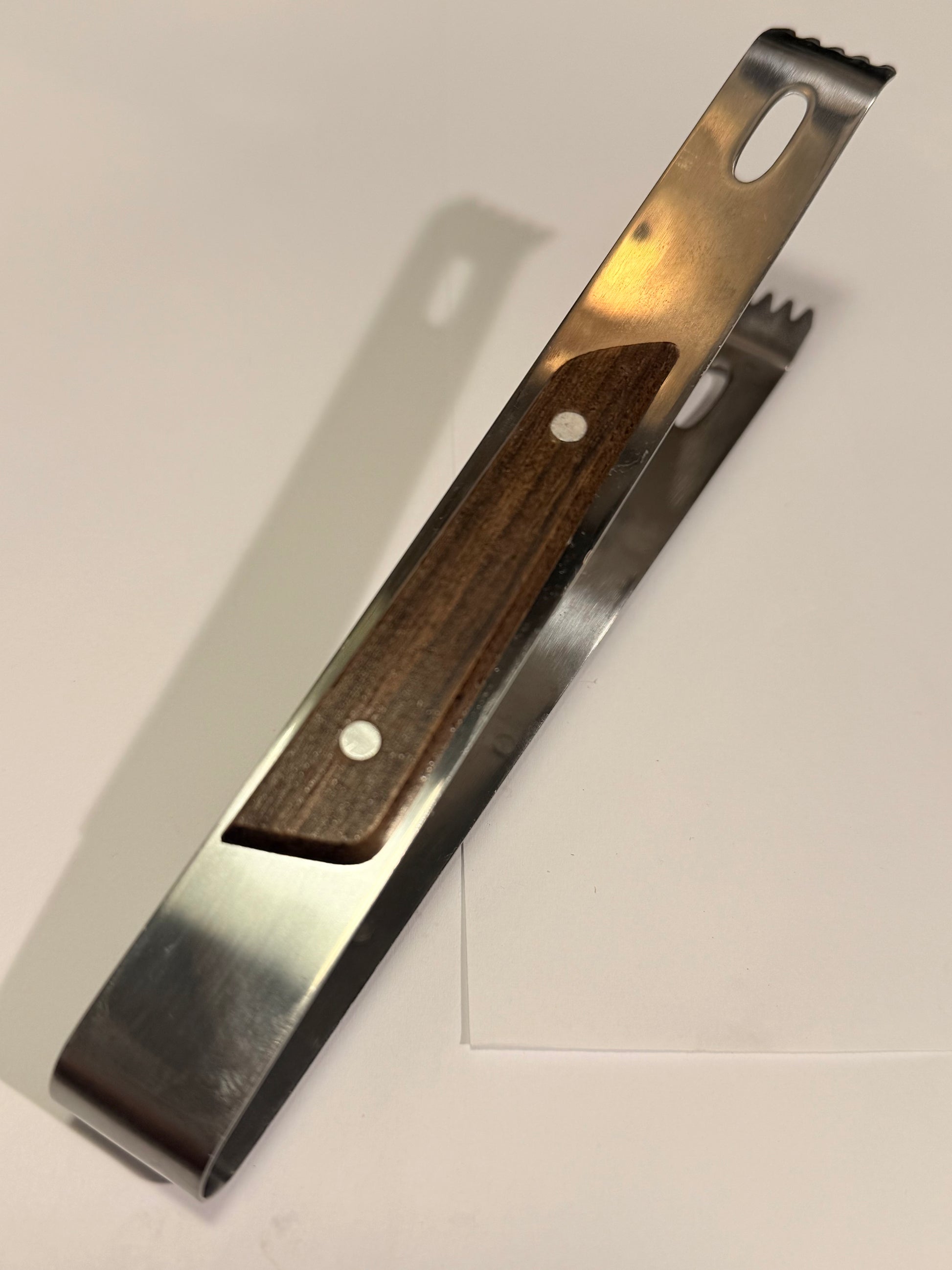 Vintage Isstang i stål & palisander