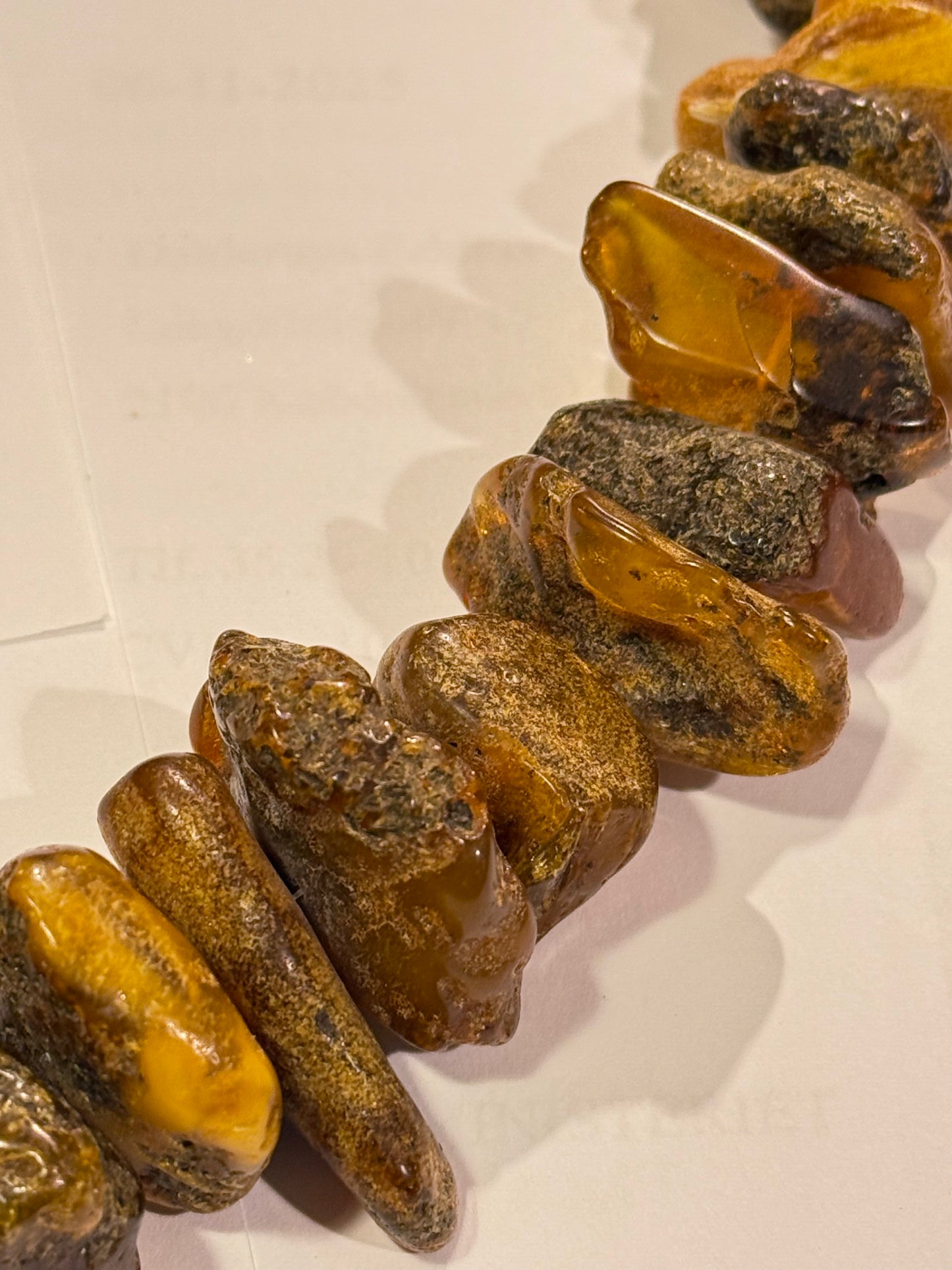 Stor dansk Rav halskæde