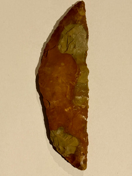 Danish antique. Flat-hewn flint seal. Dagger Age/Early Bronze Age.