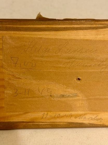 Udstoppet fugl, Hvidklire (Tringa nebularia) Fra 1949.