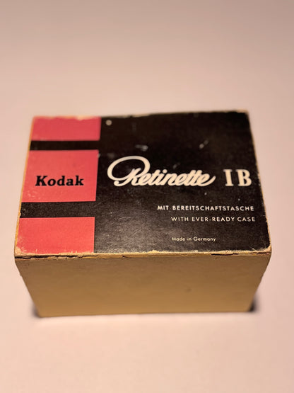 Vintage Kodak Retinette IB analog kamera med æske mm. Fra 1960'erne