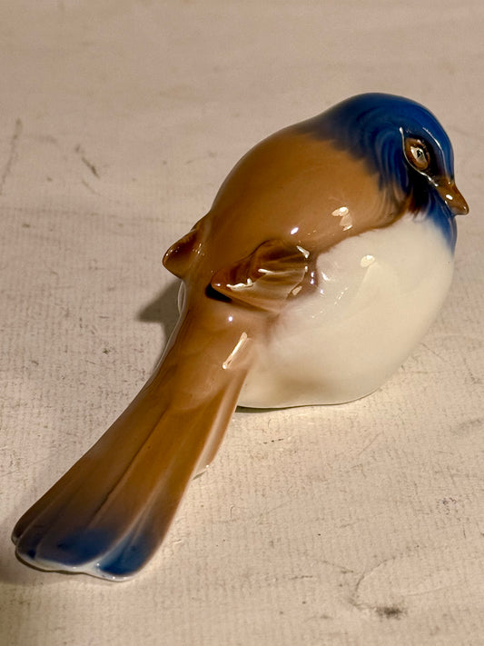 Bing & Grøndahl optimist mejse porcelæns fugl.