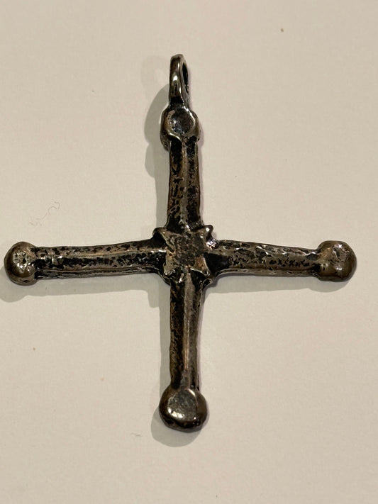 Dansk viking Egå-Korset sølv vedhæng