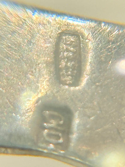 Vintage sterling sølv signet herre ring. Fra midt 1900 tallet