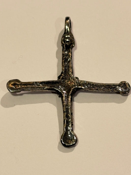 Dansk viking Egå-Korset sølv vedhæng