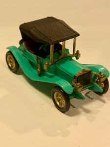 Vintage Lesney Matchbox 1911 Maxwell roadster No.Y-19 metal bil, fra 1970érne.