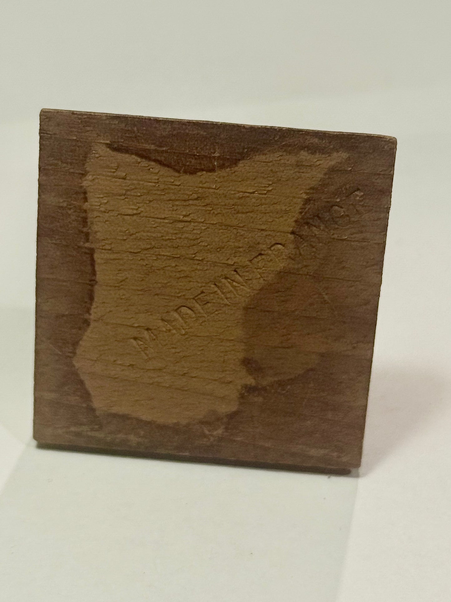 Antik Napoleon håndmalet tin figur, Frankrig start 1900tallet.