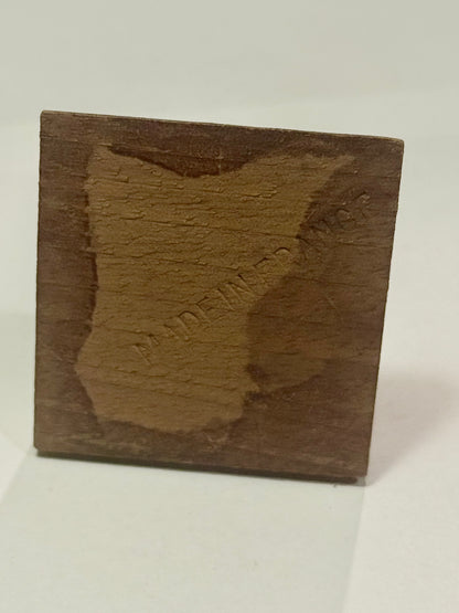 Antik Napoleon håndmalet tin figur, Frankrig start 1900tallet.