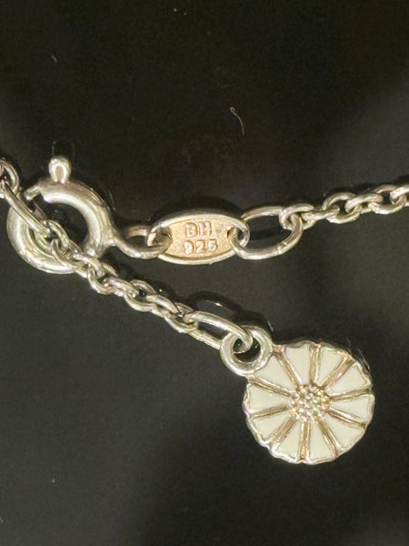 Bernhard Hertz Daisy Marguerite sterling silver bracelet.