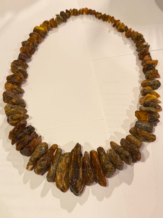 Stor dansk Rav halskæde