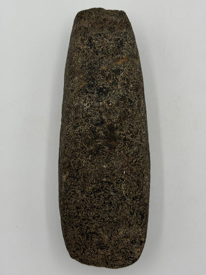 Dansk Stenalder. Trindøkse i bjergart, Kongemose/Ertebølle kultur 6000-4000 F.Kr