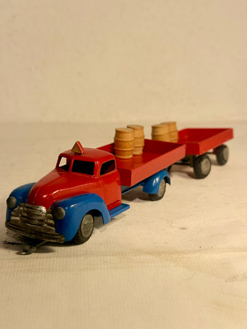 TEKNO Denmark Dodge sækkevogn m. Anhænger. No. 734.