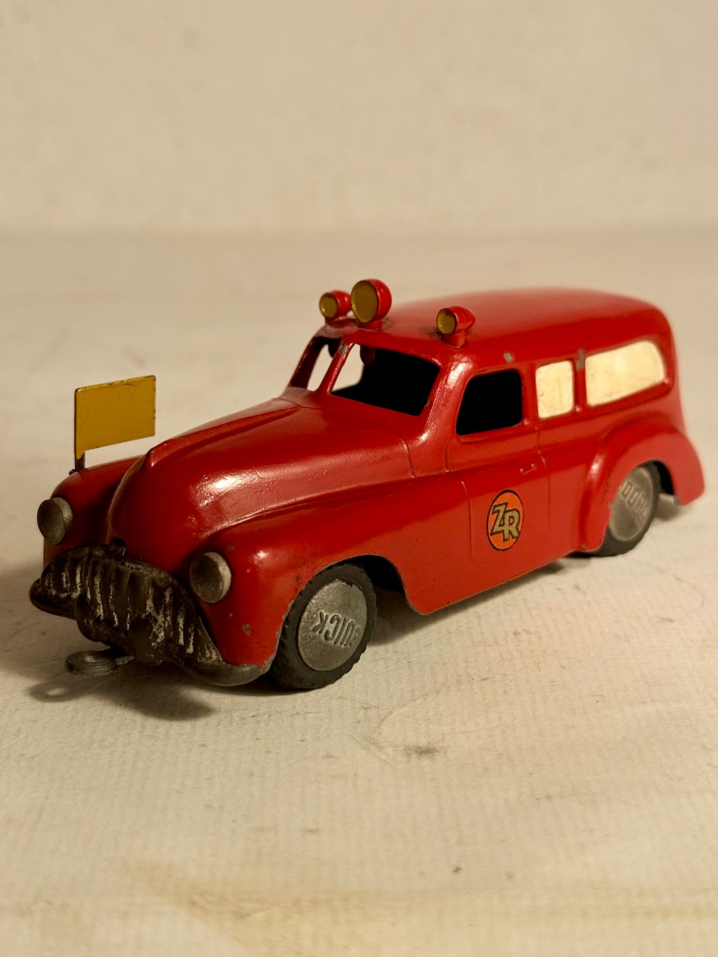 TEKNO Denmark Dodge Ambulance No. 731. (H.Langes Legetøj)