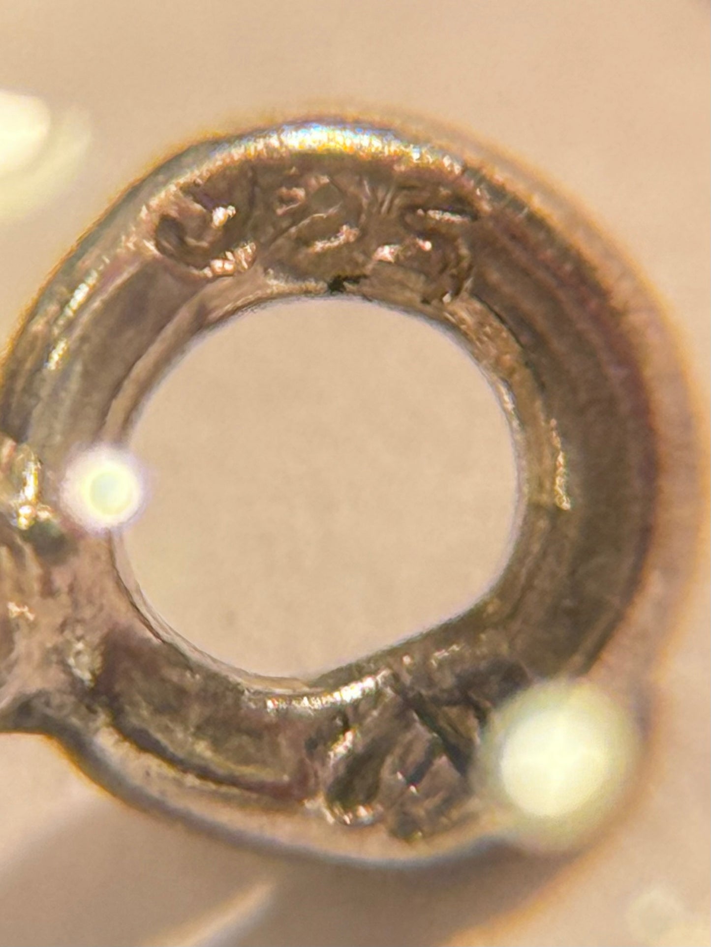 Vintage grøn jade og sterling sølvarmbånd. Fra midt/slut 1900 tallet