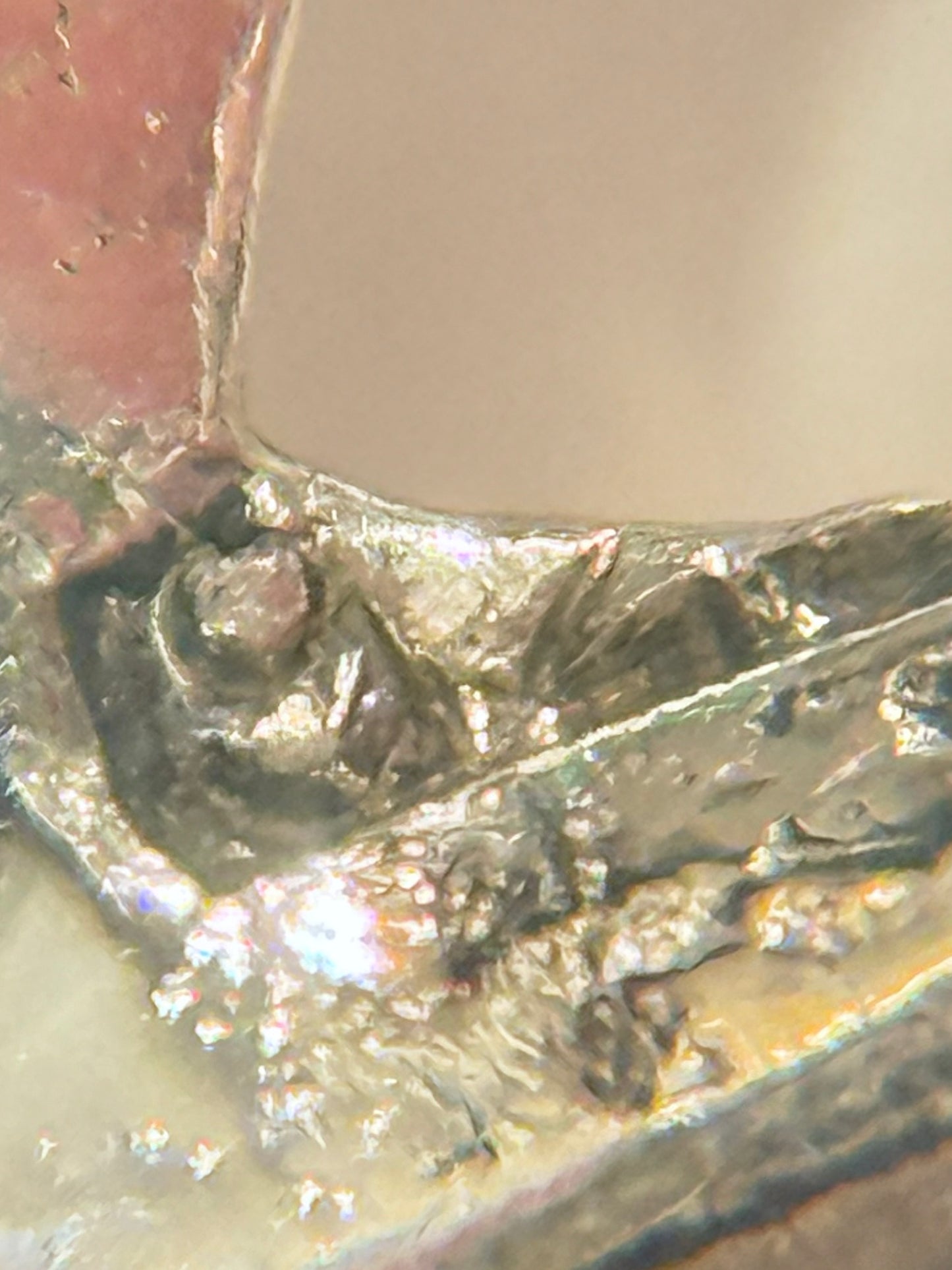 Fransk Huguenot kors vedhæng i sterling sølv. Midt 1900 tallet