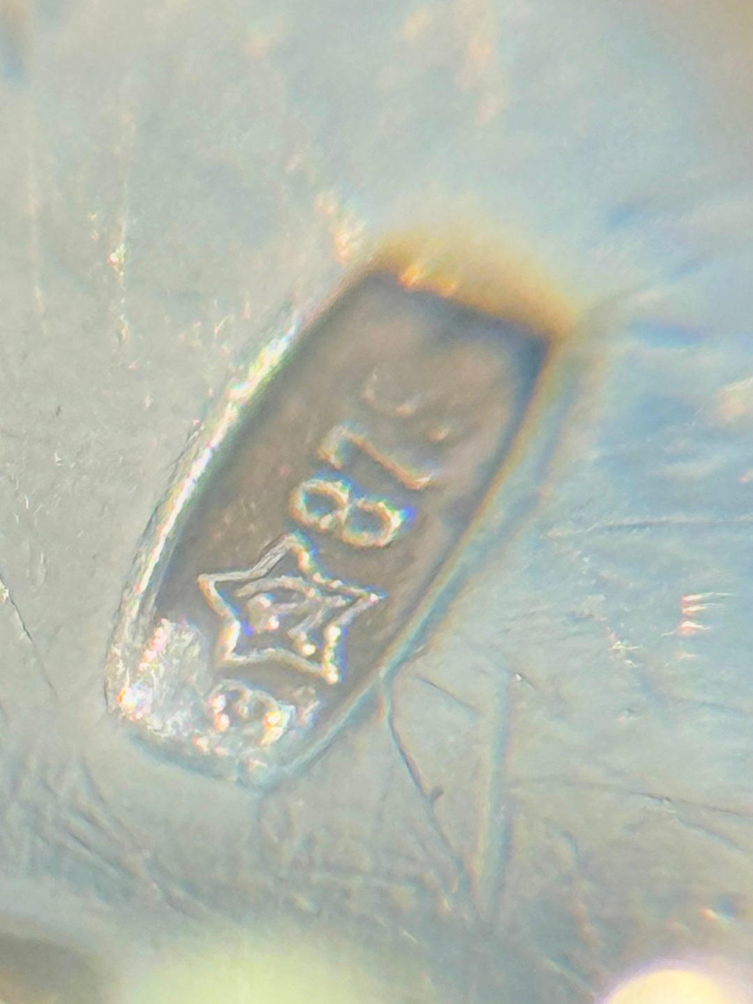 Vintage sterling sølv signet herre ring. Fra midt 1900 tallet
