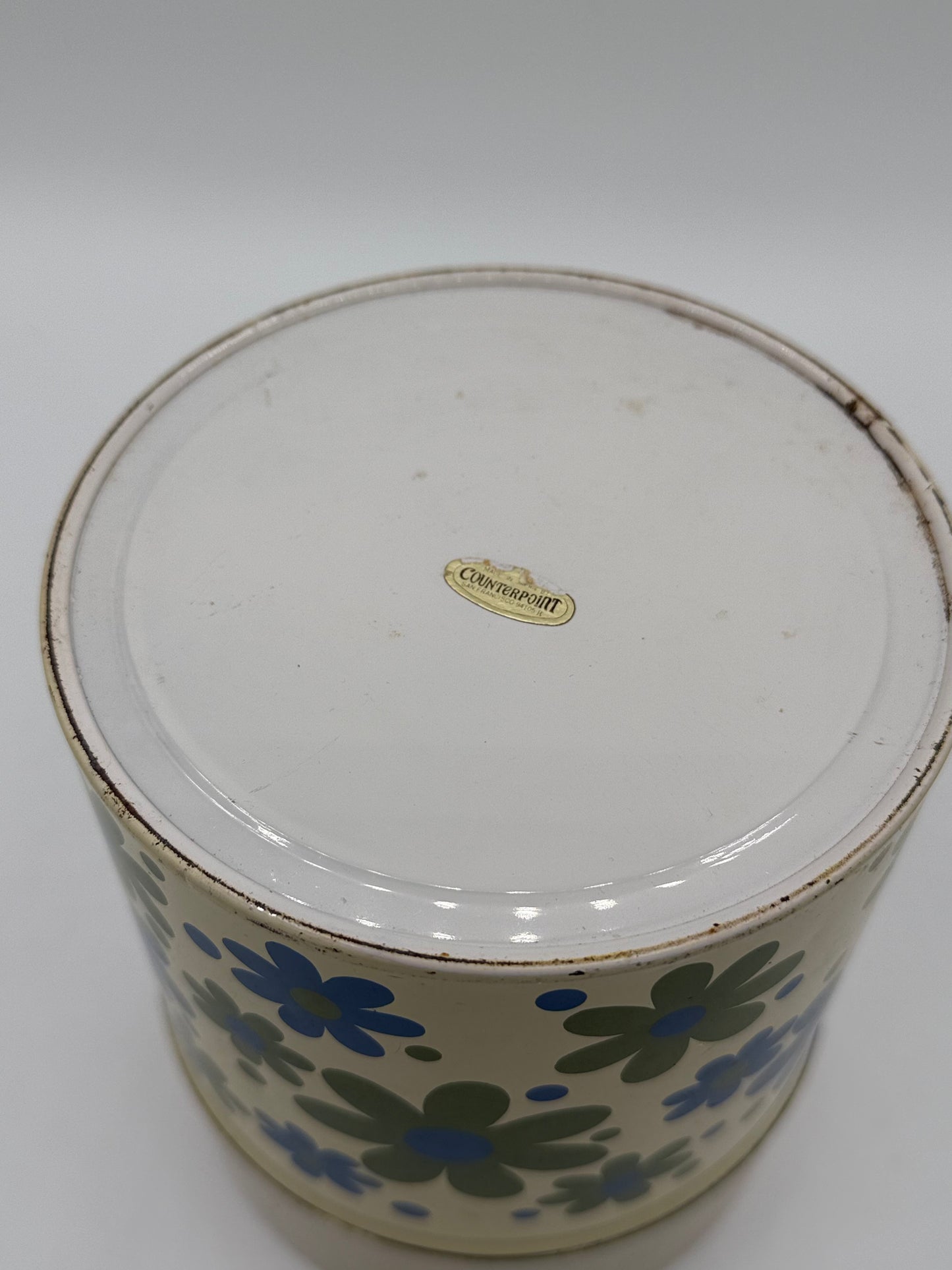 Vintage retro Counterpoint køkken dåse. USA, fra midt 20.Årh