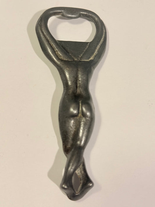 Antik nøgen dame oplukker i jern