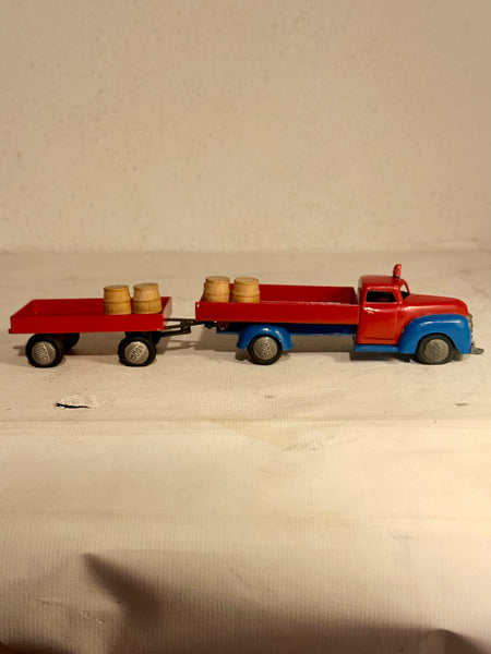 TEKNO Denmark Dodge sækkevogn m. Anhænger. No. 734.