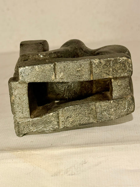 Older tupilak in soapstone, from the mid/late 1900s. Greenland.